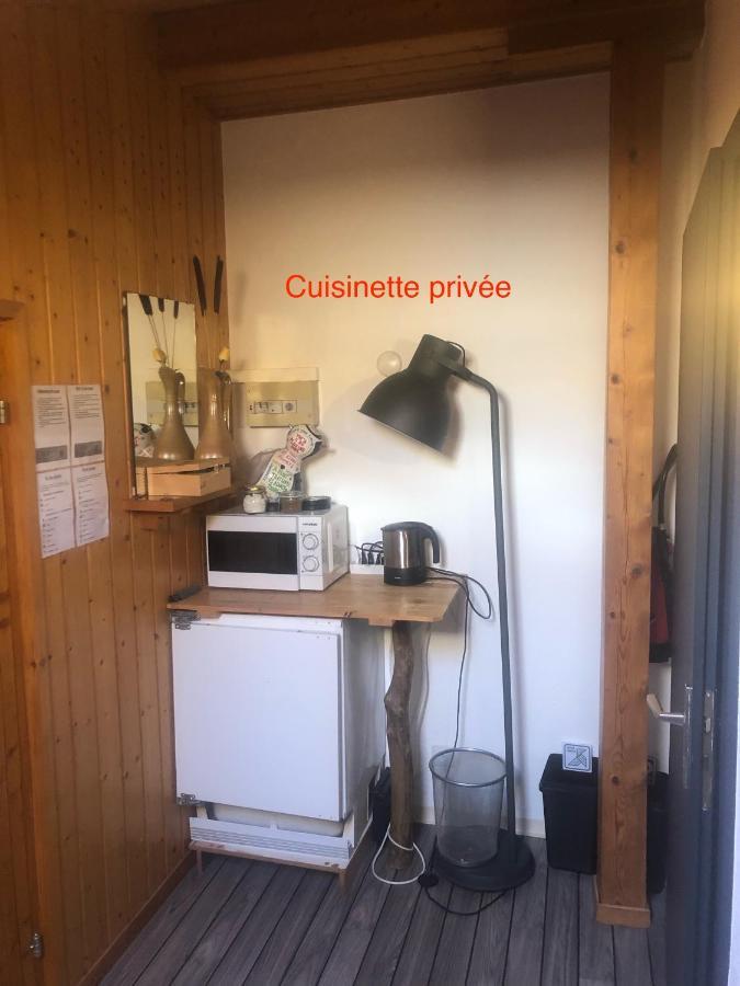 Logement Chez L'Habitant Etage Independant Grône Eksteriør billede
